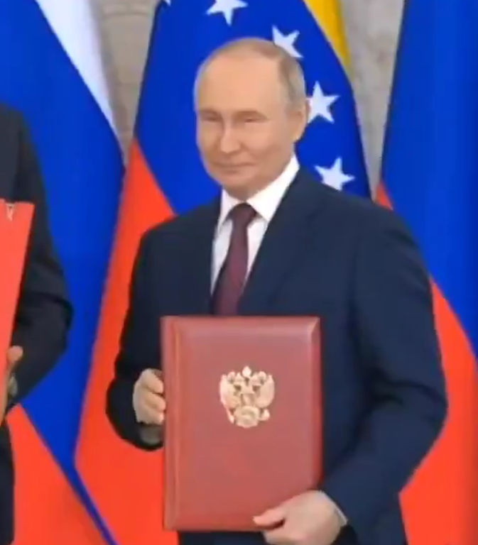 Imagen de Vladimir Putin ratifica alianza estratégica con Venezuela... Se firma un tratado de amistad y cooperación, que allana el camino para una expansión masiva en economía, seguridad, cultura y más.